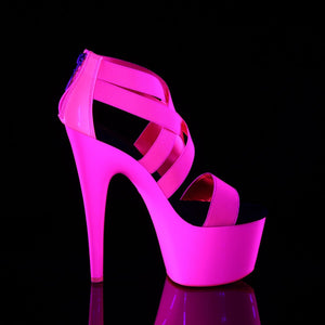 ADORE-769UV Sexy 7 Inch Heel Neon Hot Pink Pole Dancer Shoes