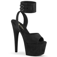 Load image into Gallery viewer, ADORE-791FS Pleaser 7 Inch Heel Black Pole Dancing Shoes