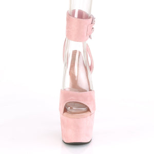 ADORE-791FS Pleaser Sexy 7" Heel Baby Pink Pole Dancer Shoes