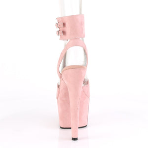 ADORE-791FS Pleaser Sexy 7" Heel Baby Pink Pole Dancer Shoes