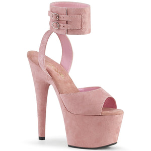 ADORE-791FS Pleaser Sexy 7" Heel Baby Pink Pole Dancer Shoes