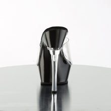 Load image into Gallery viewer, ALLURE-601 5.5&quot; Heel Clear and Black Pole Dancing Shoes