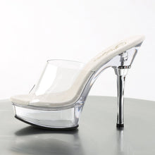 Load image into Gallery viewer, ALLURE-601 Pleaser 5.5 Inch Heel Clear Pole Dancing Shoes