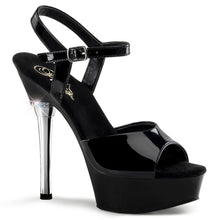 Load image into Gallery viewer, ALLURE-609 Pleaser 5.5&quot; Heel Black Patent Pole Dancer Shoes