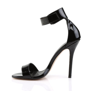 AMUSE-10 Pleaser Sexy 5" Heel Black Patent Fetish Footwear