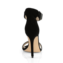 Load image into Gallery viewer, AMUSE-10 Pleaser Sexy 5&quot; Heel Black Velvet Fetish Footwear