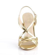 Load image into Gallery viewer, AMUSE-13 Pleaser Sexy 5&quot; Heel Gold Mat. Pu Fetish Footwear