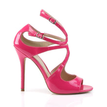 Load image into Gallery viewer, AMUSE-15 Pleaser Sexy 5&quot; Heel Hot Pink Patent Fetish Shoes