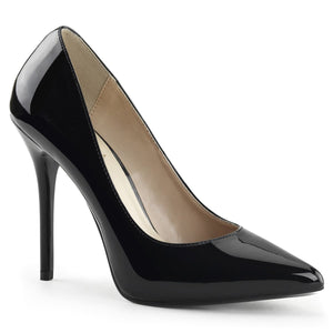 AMUSE-20 Pleaser Sexy 5" Heel Black Patent Fetish Footwear