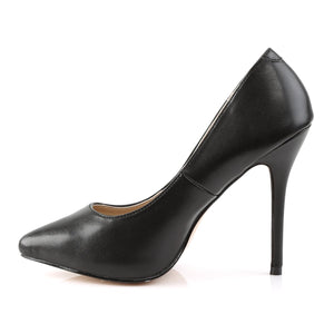 AMUSE-20 Pleaser Sexy 5 Inch Heel Black Fetish Footwear