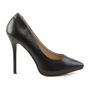 AMUSE-20 Pleaser Sexy 5 Inch Heel Black Fetish Footwear