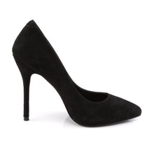 Load image into Gallery viewer, AMUSE-20 Pleaser Sexy 5&quot; Heel Black Suede Fetish Footwear