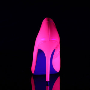 AMUSE-20 Pleaser Sexy 5" Heel Neon Fuchsia Fetish Footwear