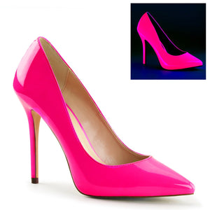 AMUSE-20 Pleaser Sexy 5" Heel Neon Fuchsia Fetish Footwear