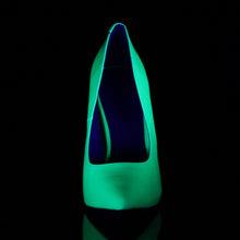 Load image into Gallery viewer, AMUSE-20 Pleaser Sexy 5 Inch Heel Neon Green Fetish Footwear