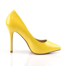 Load image into Gallery viewer, AMUSE-20 Pleaser Sexy 5&quot; Heel Neon Yellow Fetish Footwear