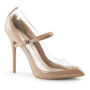 AMUSE-21 Pleaser Sexy 5 Inch Heel Nude Fetish Footwear