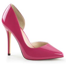 Load image into Gallery viewer, AMUSE-22 Pleaser Sexy 5&quot; Heel Hot Pink Patent Fetish Shoes