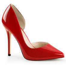 Load image into Gallery viewer, AMUSE-22 Pleaser Sexy 5 Inch Heel Red Fetish Footwear