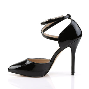 AMUSE-25 Pleaser Sexy 5" Heel Black Patent Fetish Footwear