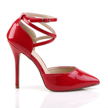 Load image into Gallery viewer, AMUSE-25 Pleaser Sexy 5 Inch Heel Red Fetish Footwear