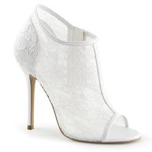 Load image into Gallery viewer, AMUSE-56 Fabulicious 5 Inch Heel Ivory Lace Sexy Shoes