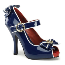 Load image into Gallery viewer, ANCHOR-22 Funtasma 4.5 Inch Heel Blue White Women Sexy Shoes