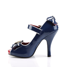 Load image into Gallery viewer, ANCHOR-22 Funtasma 4.5 Inch Heel Blue White Women Sexy Shoes