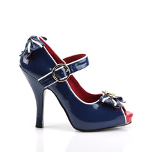 Load image into Gallery viewer, ANCHOR-22 Funtasma 4.5 Inch Heel Blue White Women Sexy Shoes