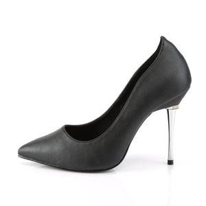 APPEAL-20 Pleaser Sexy 4 Inch Heel Black Fetish Footwear