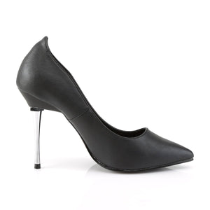 APPEAL-20 Pleaser Sexy 4 Inch Heel Black Fetish Footwear