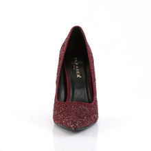 Load image into Gallery viewer, APPEAL-20G Sexy 4 Inch Heel Burgundy Glitter Fetish Footwear