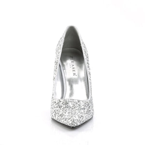 APPEAL-20G Pleaser Sexy 4" Heel Silver Glitter Fetish Shoes