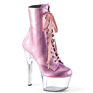 ASPIRE-1020BHG Pleasers 6" Heel Baby Pink Fetish Ankle Boots