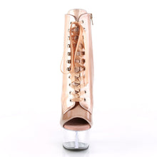 Load image into Gallery viewer, ASPIRE-1021BHG Sexy Rose Gold Brushed Holo Sexy Ankle Boots