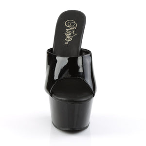 ASPIRE-601 Sexy 6" Heel Black Patent Pole Dancing Shoes