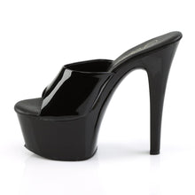 Load image into Gallery viewer, ASPIRE-601 Sexy 6&quot; Heel Black Patent Pole Dancing Shoes