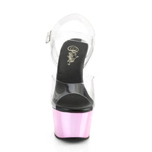 Load image into Gallery viewer, ASPIRE-608 Sexy 6&quot; Heel Clear Baby Pink Pole Dancing Shoes