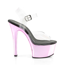 Load image into Gallery viewer, ASPIRE-608 Sexy 6&quot; Heel Clear Baby Pink Pole Dancing Shoes