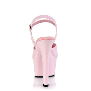 ASPIRE-609 Pleaser 6" Heel Baby Pink Sexy Sandals