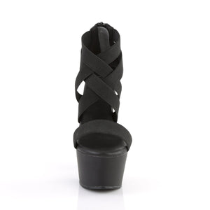 ASPIRE-669 Pleasers 6 Inch Heel Black Pole Dancing Platforms