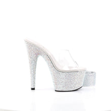 Load image into Gallery viewer, BEJEWELED-712RS Sexy Silver Multi Rhinestones Sexy Shoes