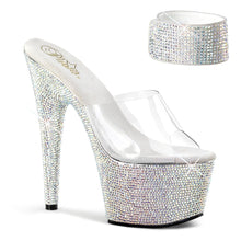 Load image into Gallery viewer, BEJEWELED-712RS Sexy Silver Multi Rhinestones Sexy Shoes