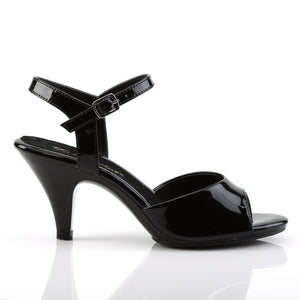 BELLE-309 Fabulicious 3 Inch Heel Black Sexy Shoes