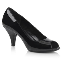 Load image into Gallery viewer, BELLE-362 Fabulicious 3 Inch Heel Black Patent Sexy Shoes