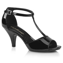 Load image into Gallery viewer, BELLE-371 Fabulicious 3 Inch Heel Black Patent Sexy Shoes