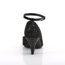 Load image into Gallery viewer, BELLE-381G Fabulicious 3 Inch Heel Black Glitter Sexy Shoes