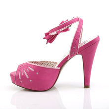 Load image into Gallery viewer, BETTIE-01 Pin Up 4.5&quot; Heel H. Pink Retro Glamour Platforms