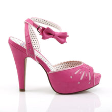 Load image into Gallery viewer, BETTIE-01 Pin Up 4.5&quot; Heel H. Pink Retro Glamour Platforms