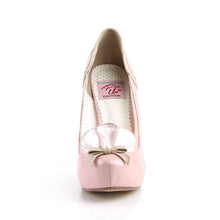 Load image into Gallery viewer, BETTIE-20 Pin Up Retro Glamour 4.5&quot; Heel Baby Pink Shoes